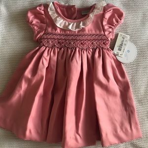 Baby girl smocked dress